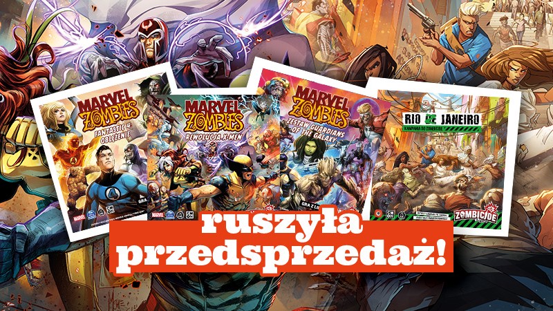 Nadchodzi Marvel Zombies Rewolucja X-Men od Portal Games