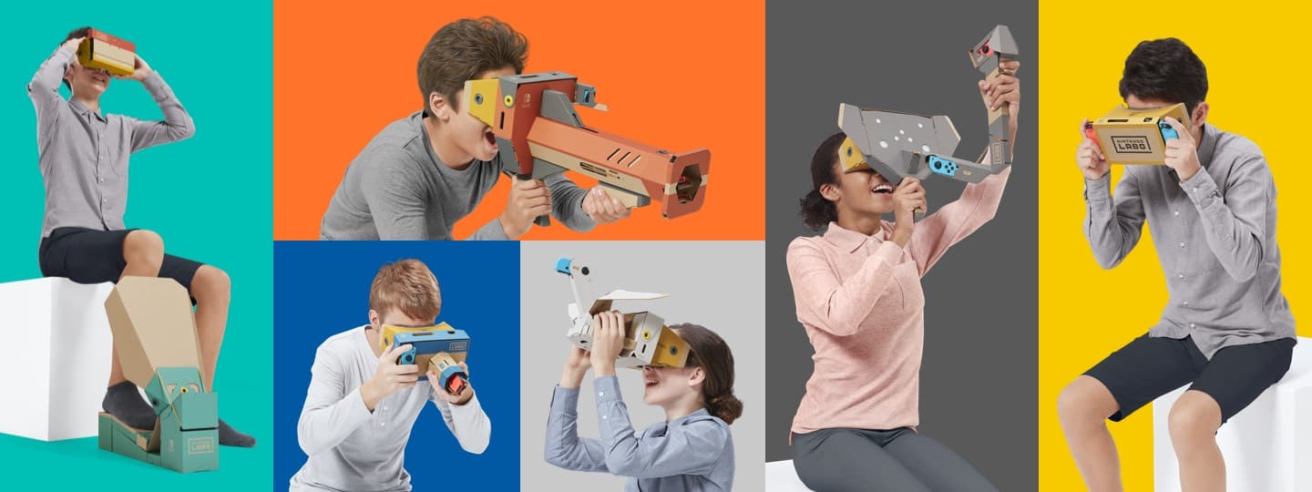 Nintendo Labo atakuje... nowościami. Tym razem czas  na gogle VR!