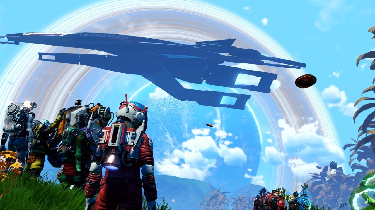 Normandia pojawiała się w No Man's Sky! To świetna akcja promocyjna