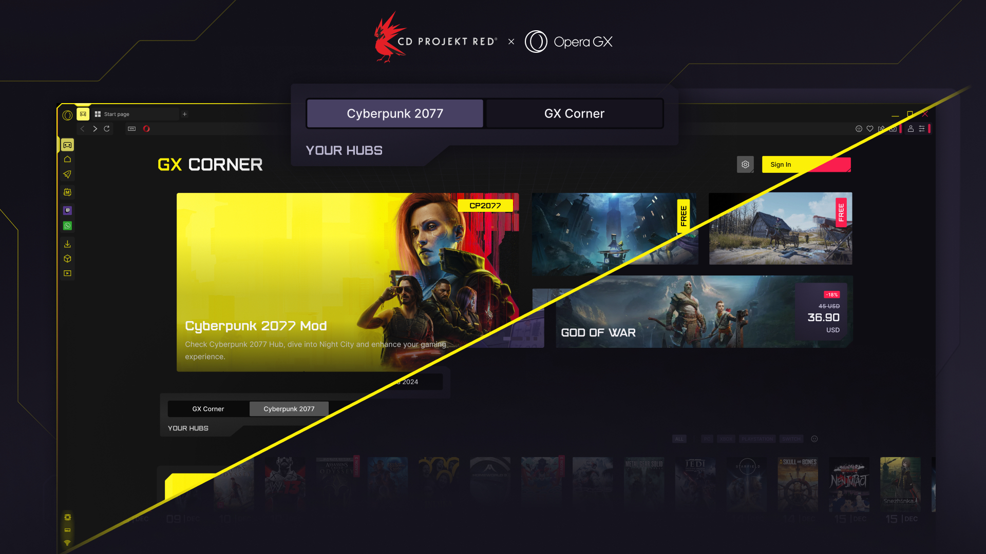 Nowa Funkcja Opera GX: Cyberpunk 2077 Hub – Co Oferuje Graczom?