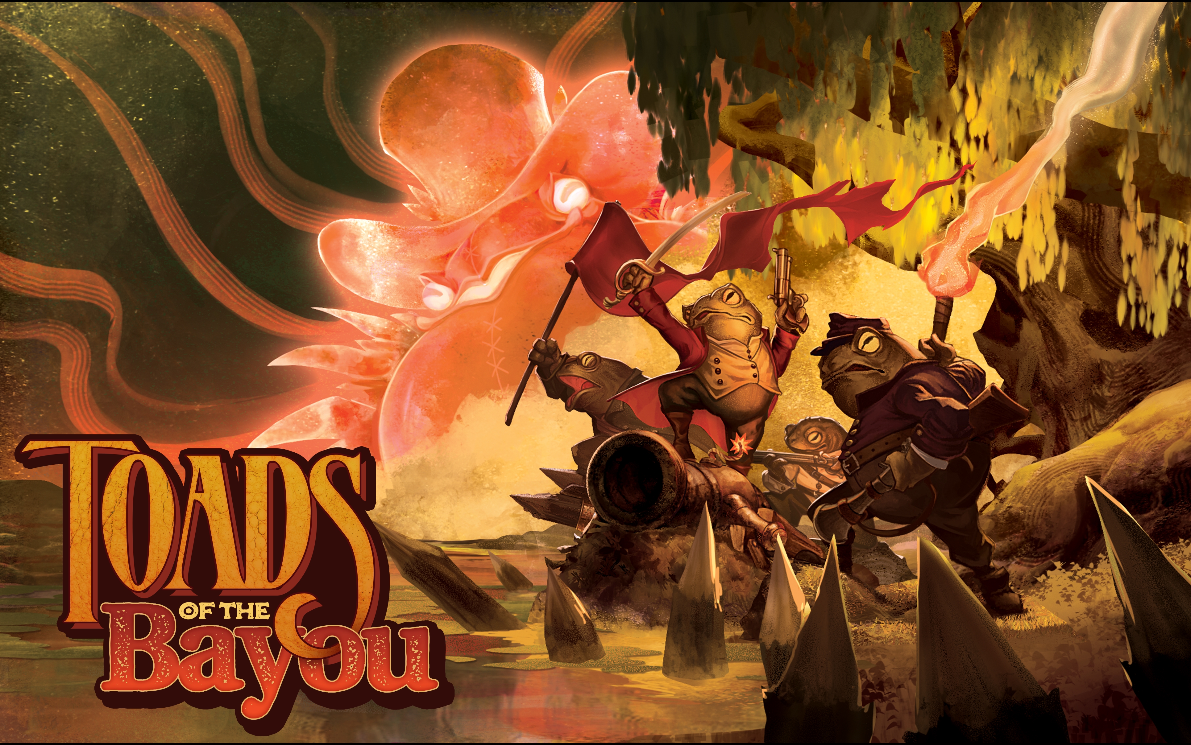 Nowa Strategiczna Gra Toads of the Bayou Niebawem na Steam