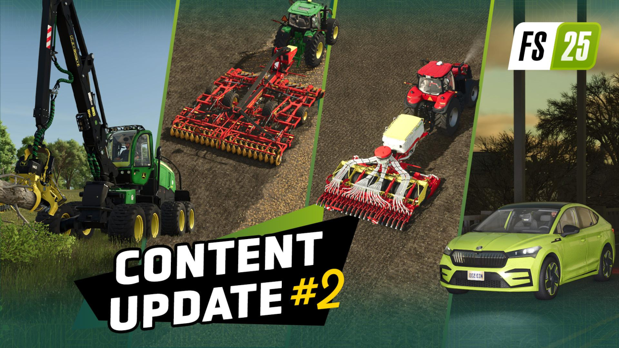 Nowa zawartość do Farming Simulator 25 – cztery pojazdy i więcej stylu
