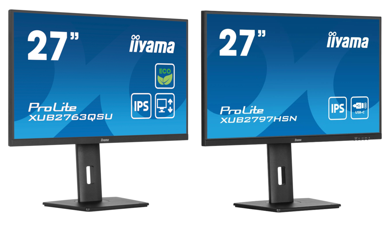 Nowe monitory iiyama – ProLite XUB2763QSU-B1 i XUB2797UHSNP-B1