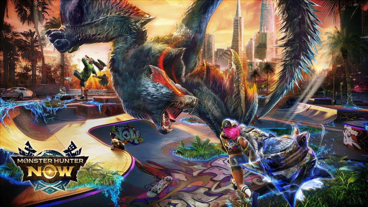 Nowy sezon w Monster Hunter Now – czas na „Szkarłatne Spojrzenie w Zmierzchu”
