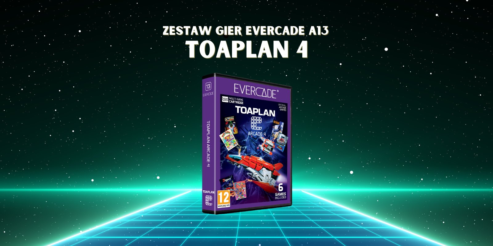 Nowy zestaw gier Toaplan 4 dla Evercade