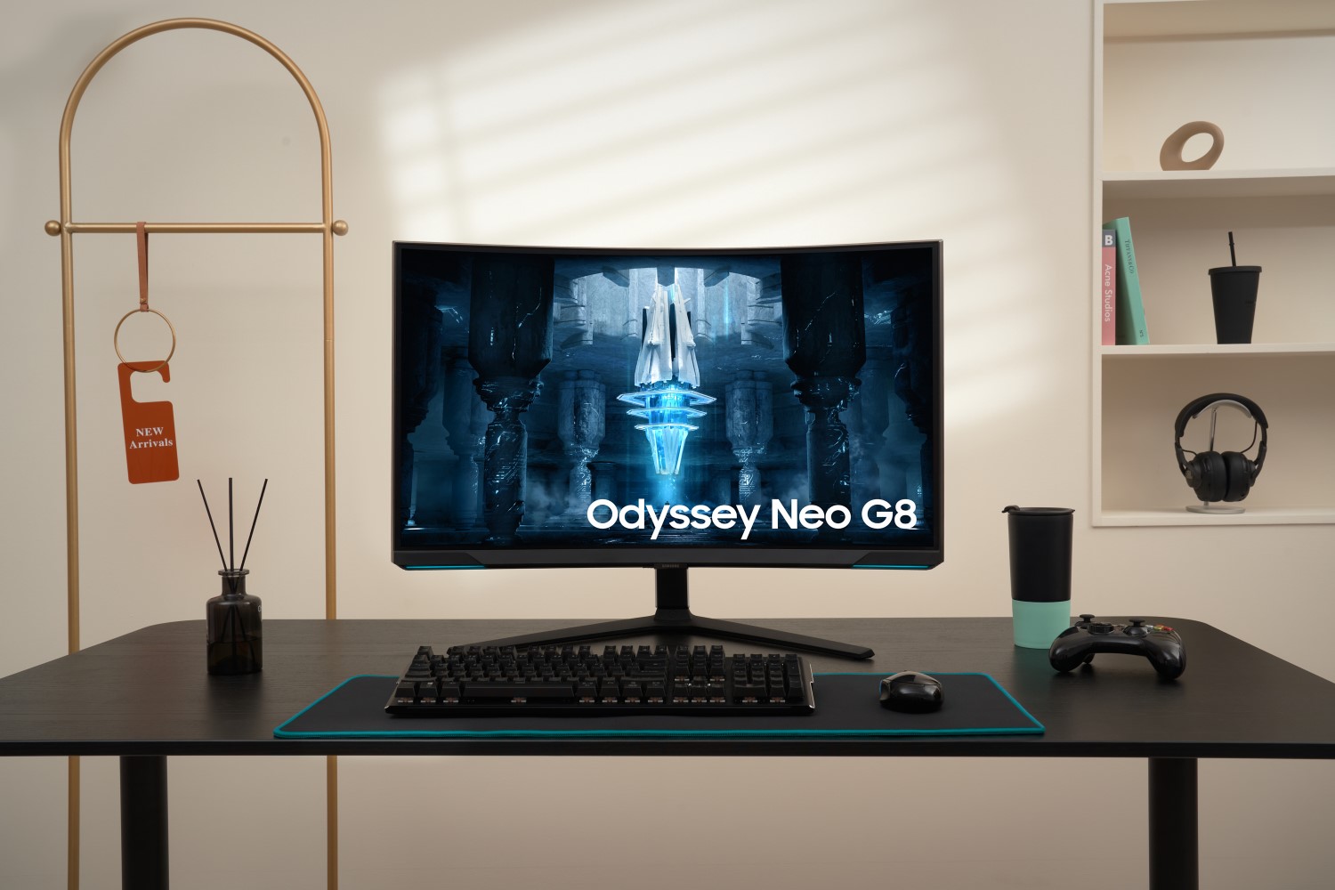 Samsung zaprezentował nowe monitory dla graczy, w tym Odyssey Neo G8 model z 4K i 240 Hz i Quantum HDR2000