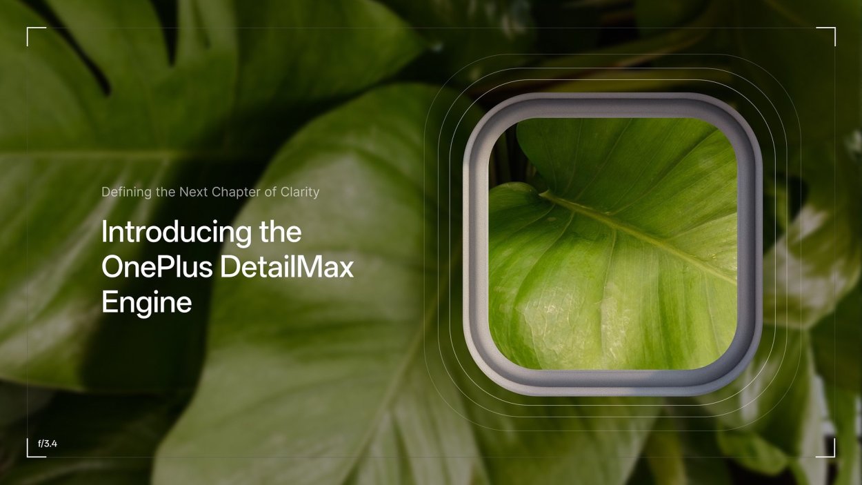 OnePlus prezentuje system fotograficzny DetailMax Engine nowej generacji