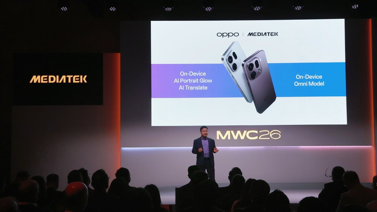OPPO i MediaTek pokazują rozwój sztucznej inteligencji na MWC 2026