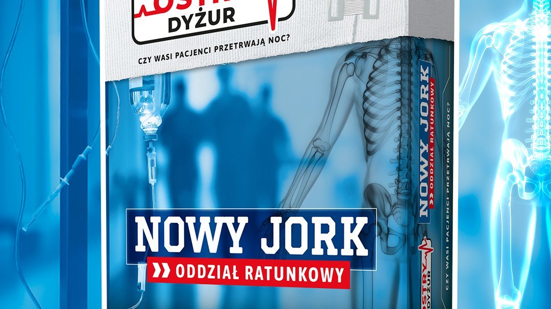 Ostry DyÅ¼ur: OddziaÅ‚ Ratunkowy â€“ nowa planszÃ³wka medyczna juÅ¼ w sprzedaÅ¼y