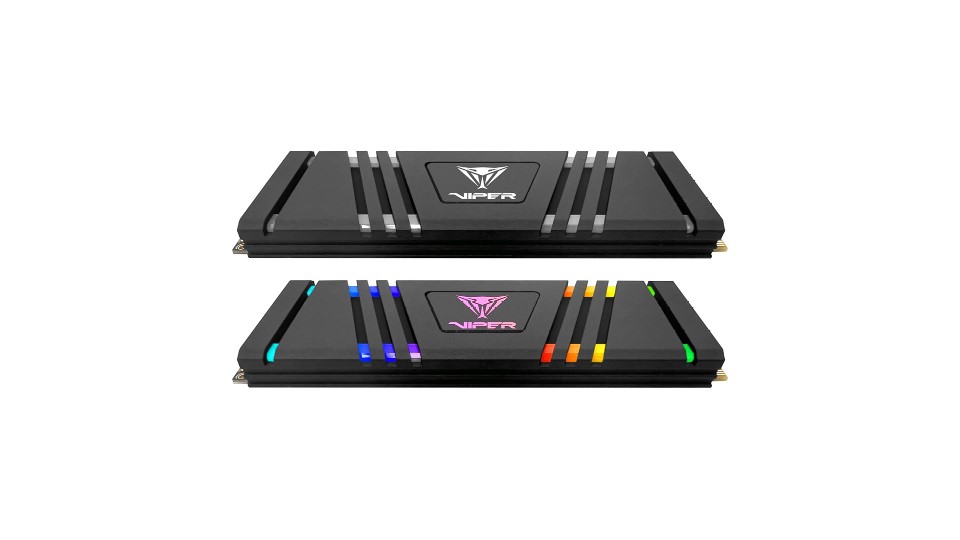 Patriot zaskakuje i prezentuje VIPER VPR400 RGB, nowy, szybki dysk SSD M.2 dla graczy... z podświetleniem RGB!