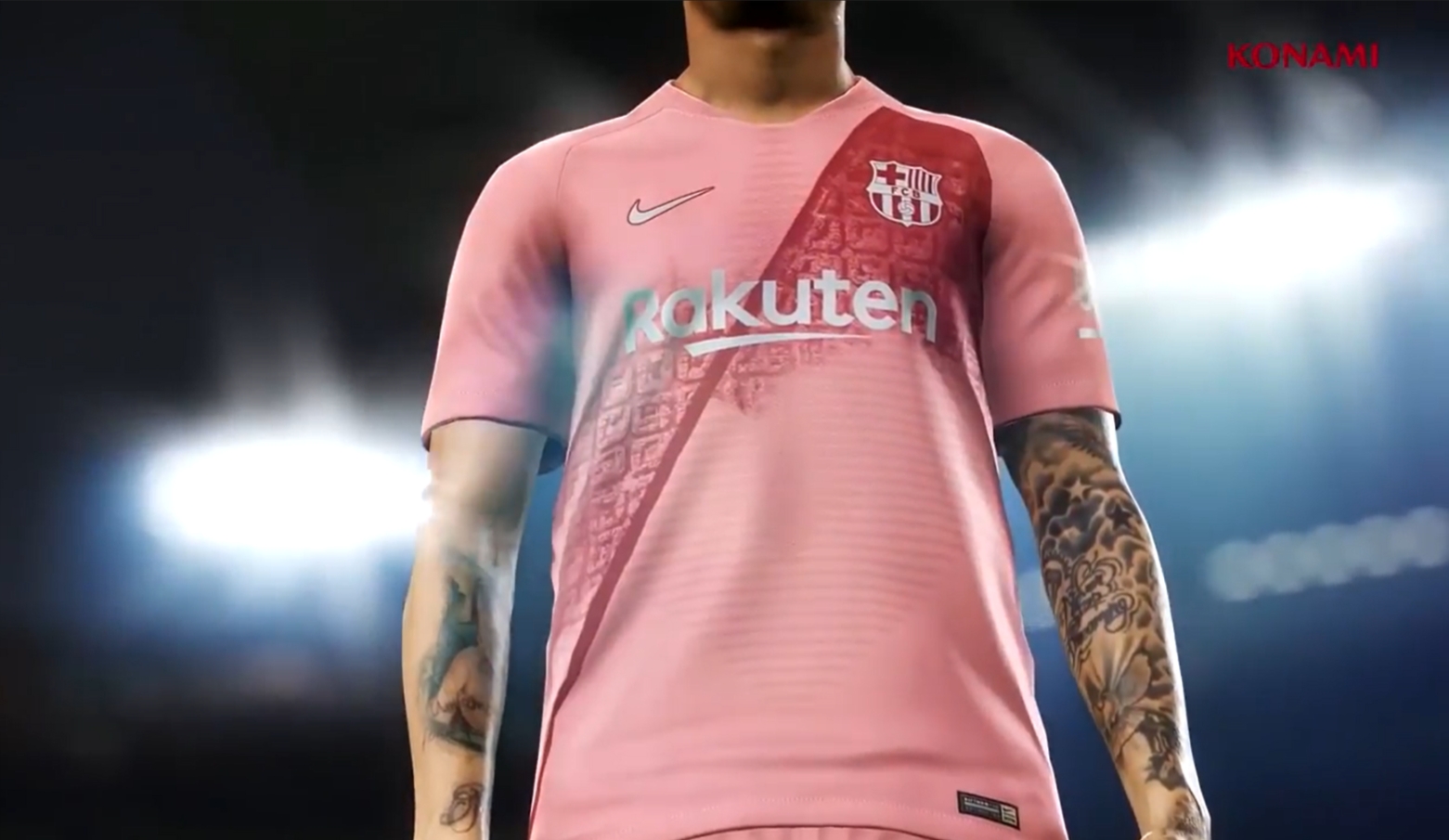 PES 2019 - FC Barcelona przedstawiła swoje nowe stroje za pomocą gry!