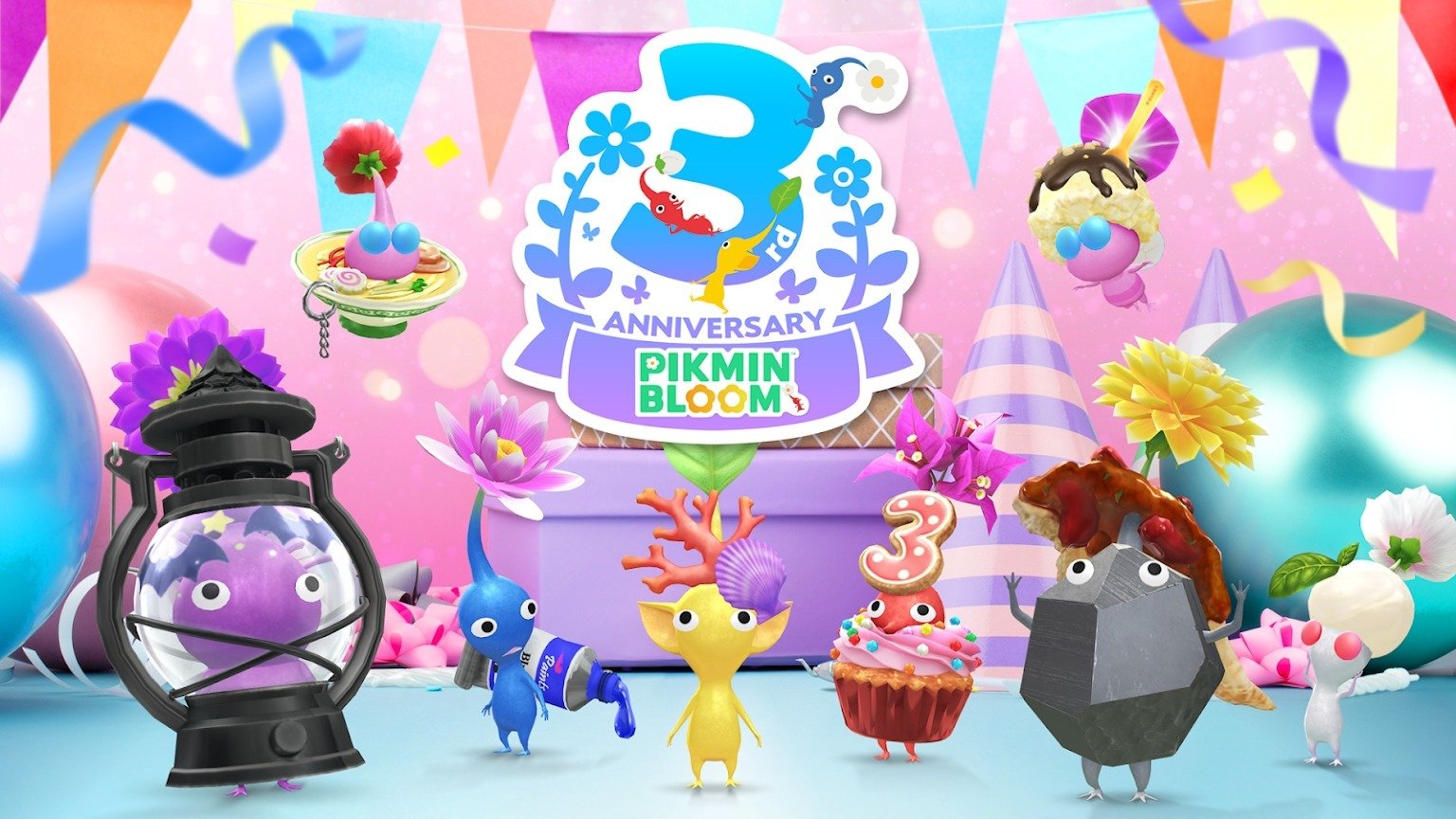 Pikmin Bloom świętuje trzecią rocznicę - Zaproszenie na Urodzinowe Spacery!