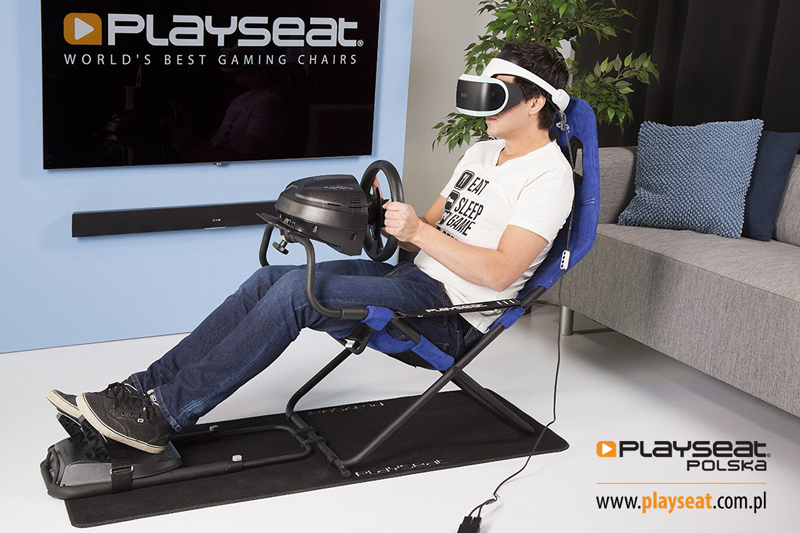 Playseat wesprze realizm wyścigów nie tylko w goglach Playstation VR