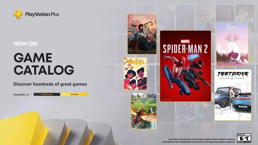 PlayStation Plus z nowoÅ›ciami: Marvelâ€™s Spider-Man 2, Test Drive Unlimited i wiÄ™cej