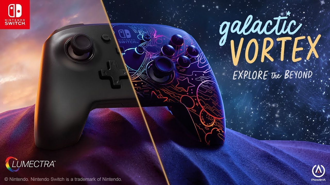 PowerA Wireless Controller Galactic Vortex – Nowość dla Nintendo Switch