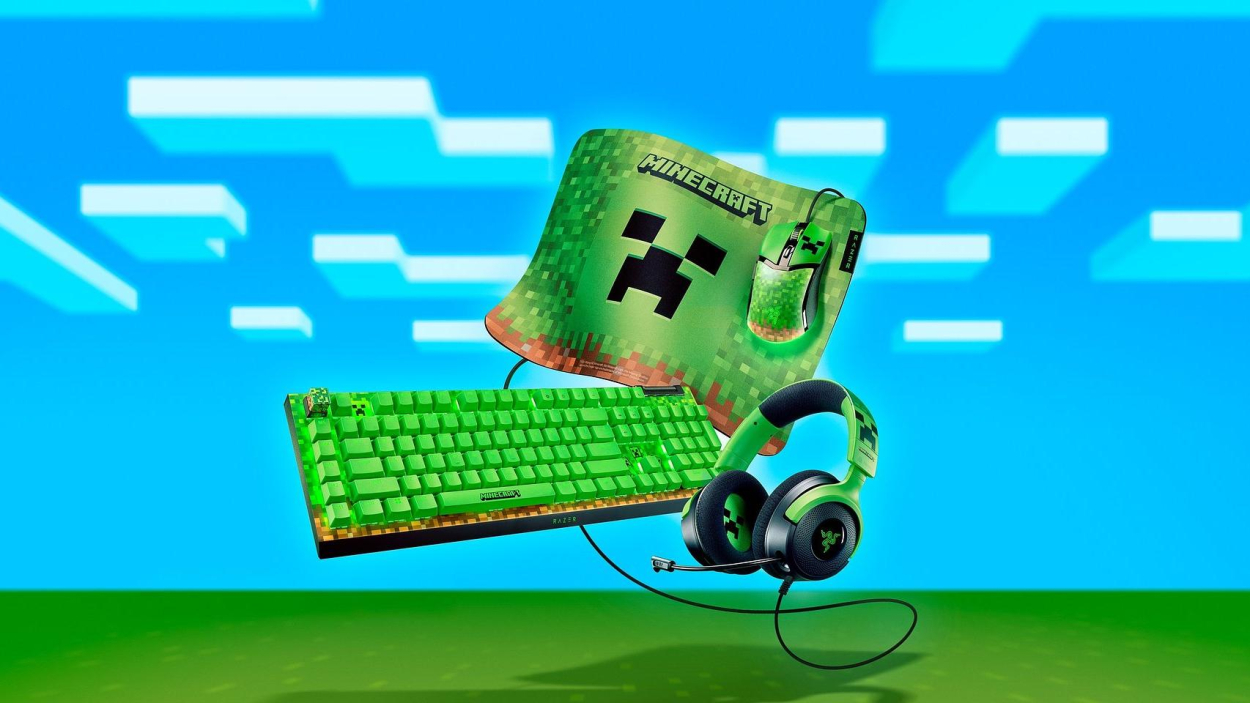 Prawdziwy Creeper w kolekcji Razer | Minecraft