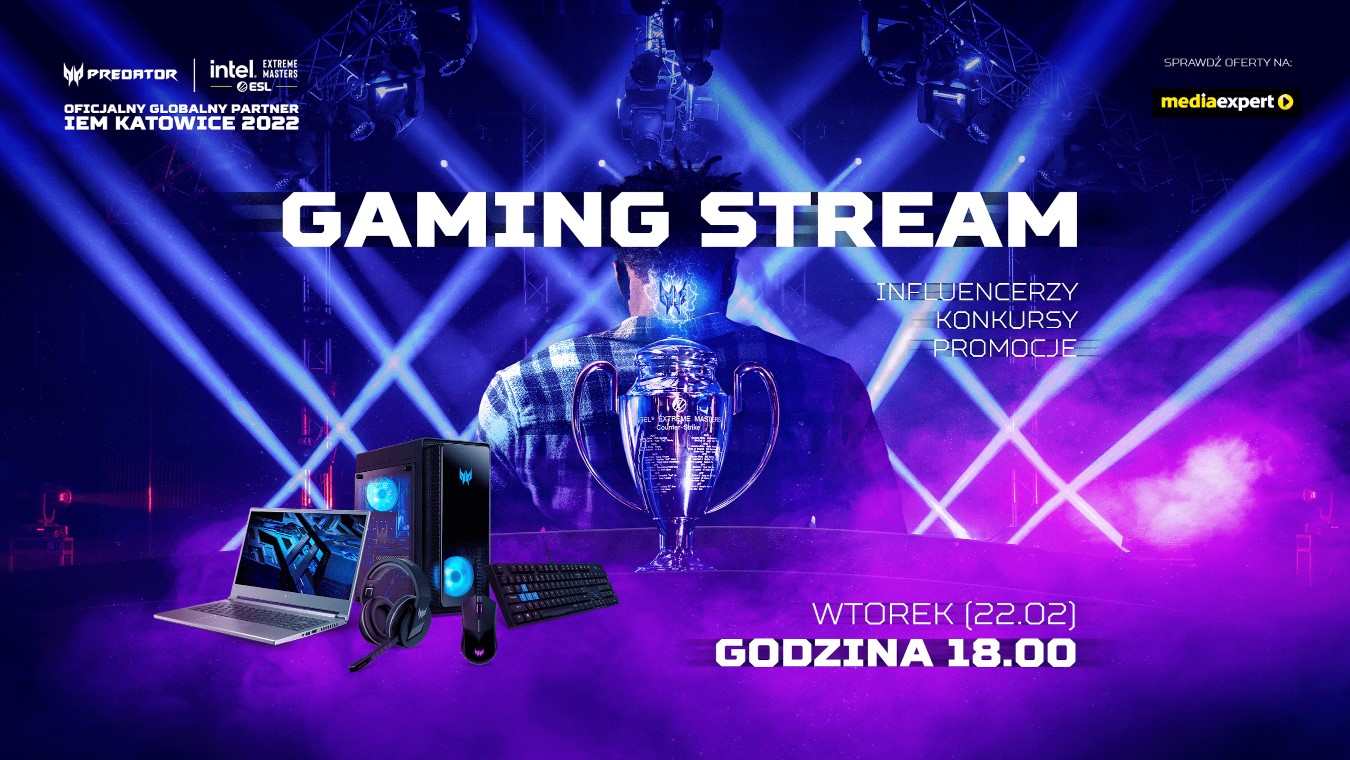 Dziś odbędzie się Predator Gaming Steam, Rainbow Six Siege z 7. rokiem wsparcia, kolejny etap IEM-a 2022 - Esport News