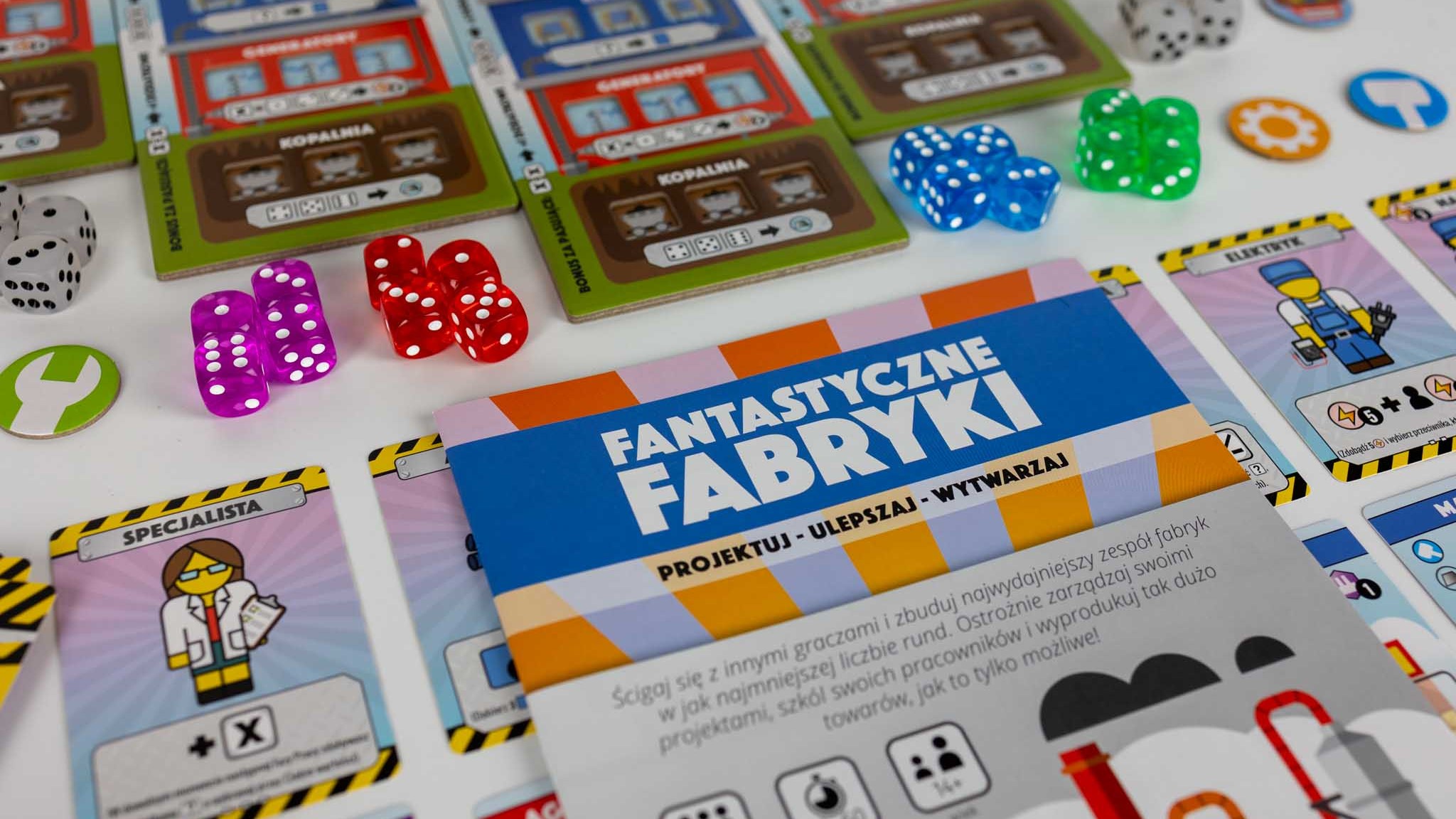 Nastąpiła premiera planszówki Fantastyczne Fabryki