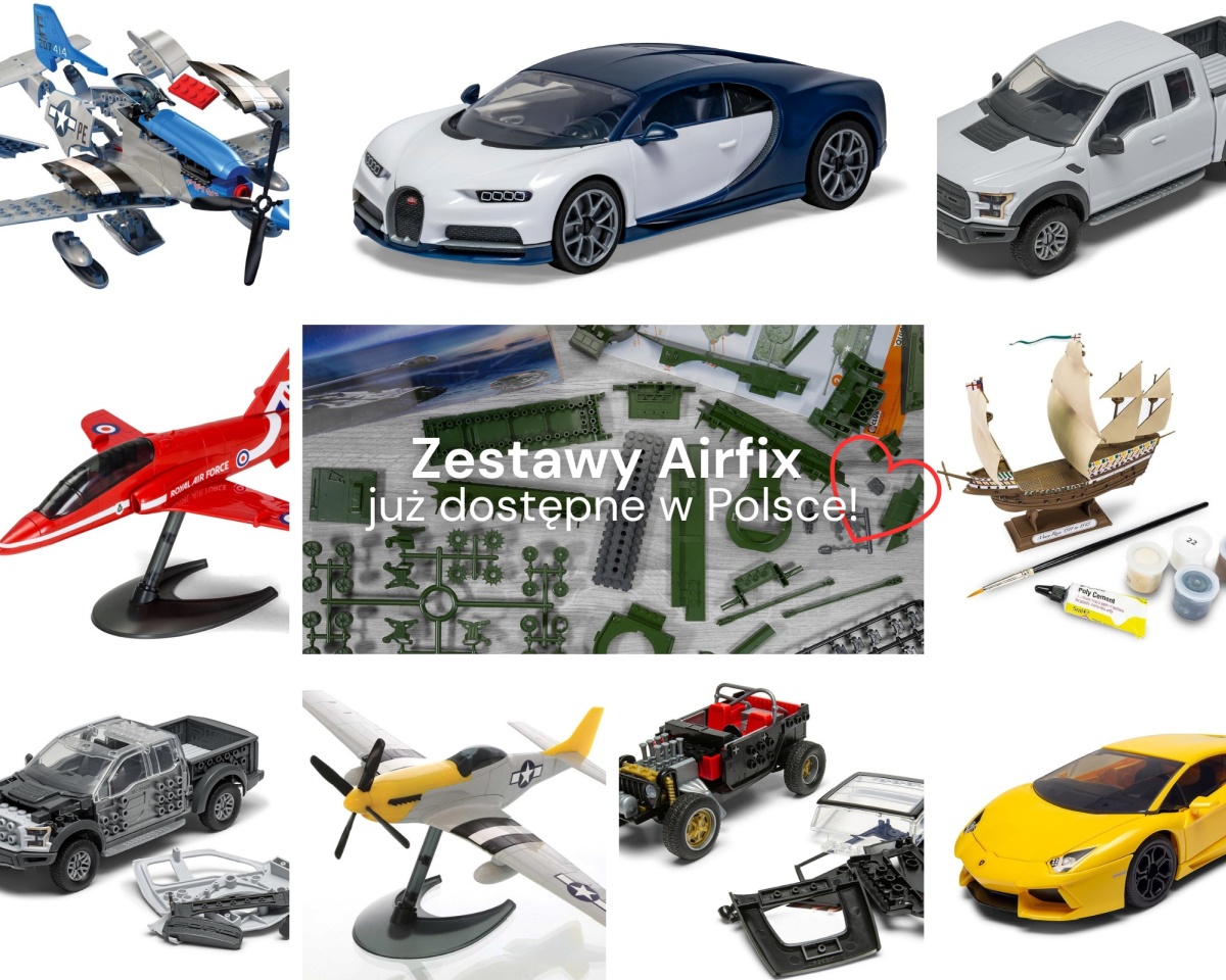 Premiera Zestawów Modelarskich Airfix w Polsce