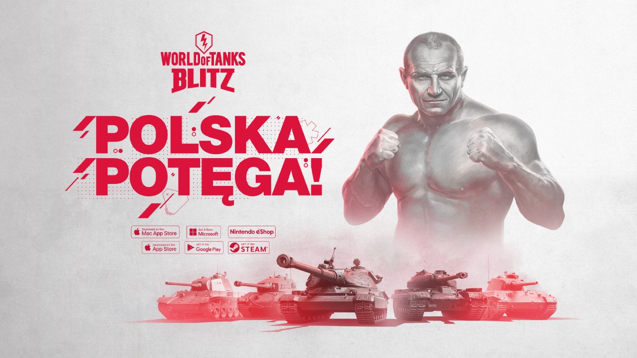 Pudzian został ambasadorem polskich czołgów w World of Tanks Blitz!