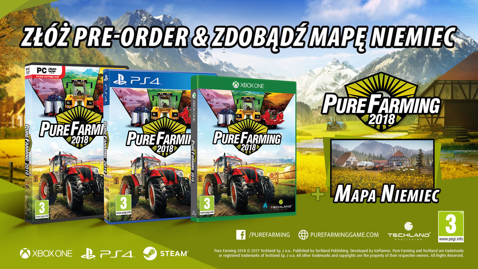 Pure Farming 2018 - Jakie marki pojawią się w grze?