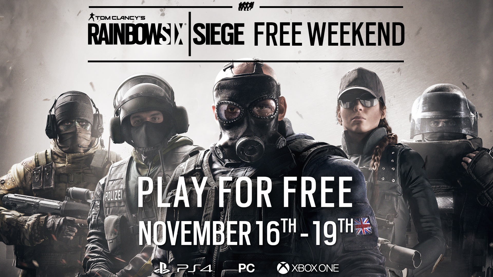 Rainbow Six Siege - Od jutra wystartuje darmowy weekend!