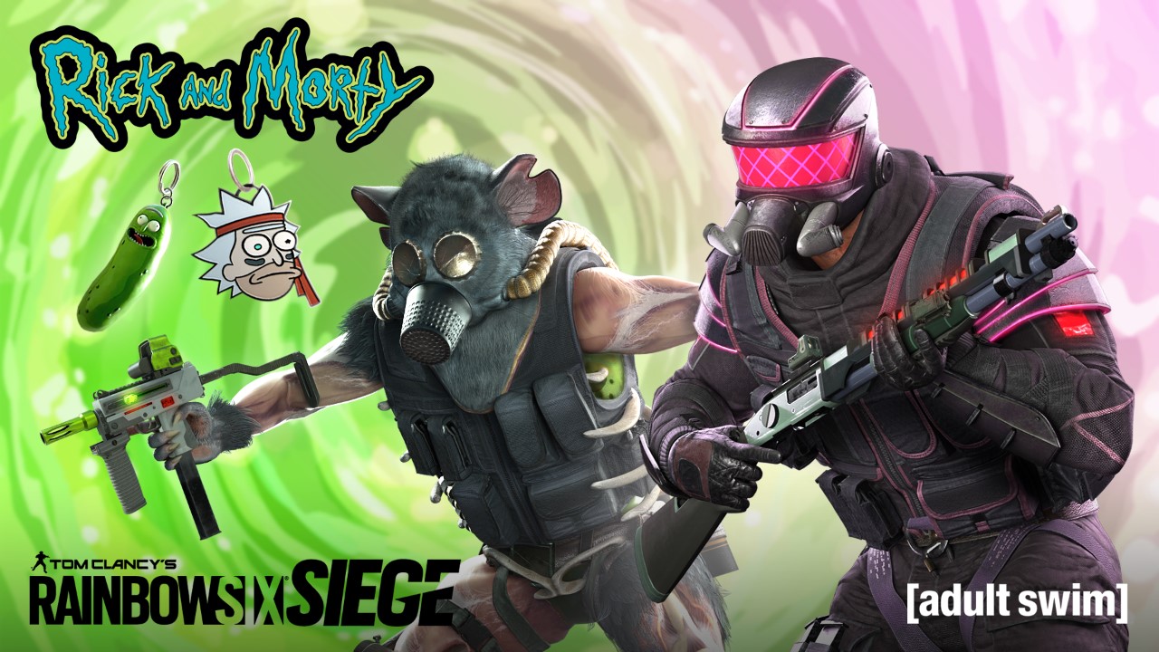 R6 Siege x Rick and Morty: Niezywkły crossover i skórka Ricka Ogóra