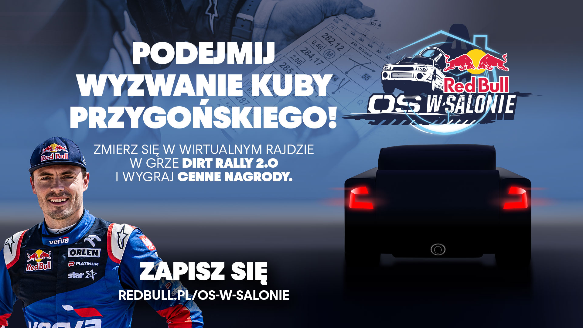 Rajd Polski w salonie? To możliwe dzięki projektowi Red Bull OS w Salonie. Czym jest ta wyjątkowa inicjatywa?