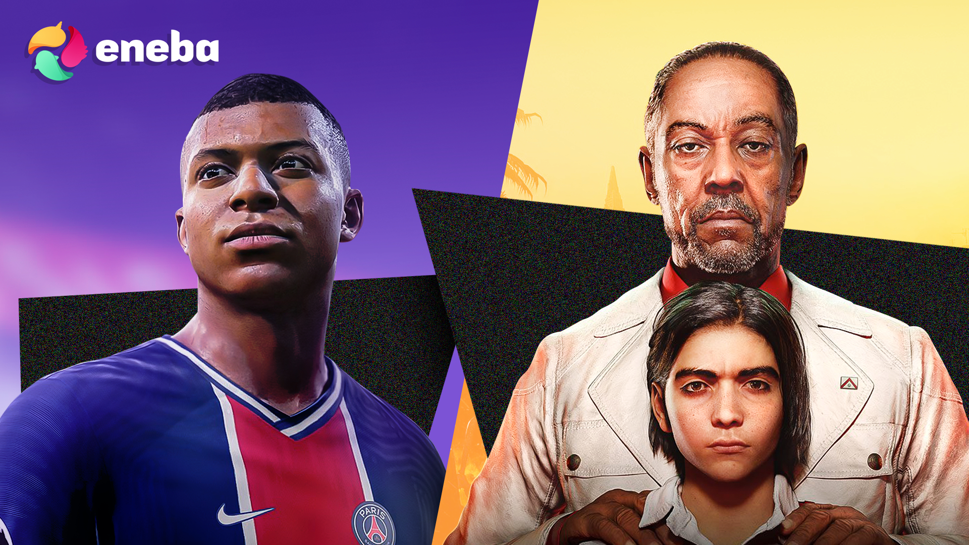 Razem z Eneba Rozpocznij nowy sezon w FIFA 22, lub przemierzaj tropikalną Yarę w Far Cry 6