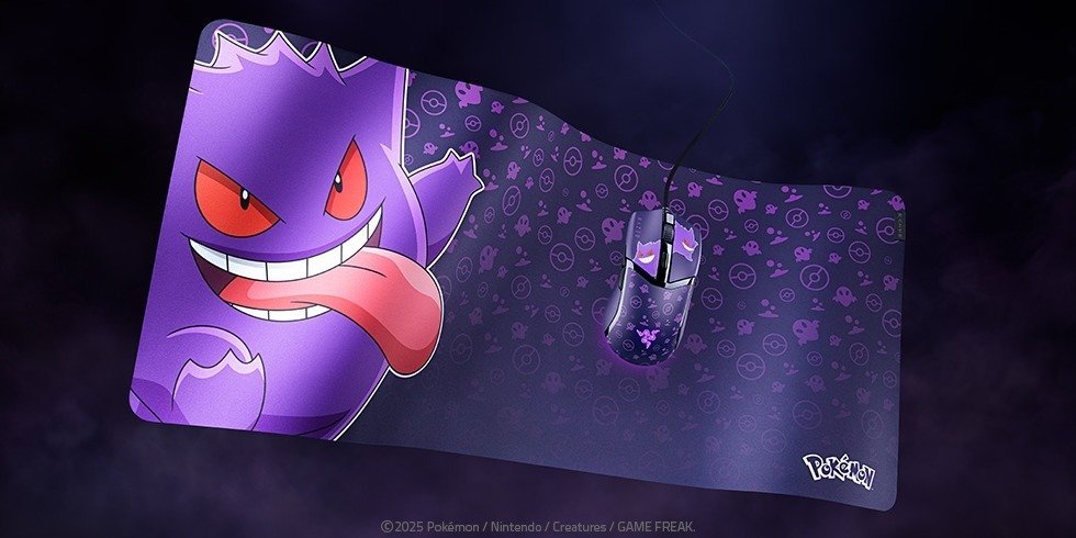 Razer przedstawia nowe akcesoria gamingowe z Gengarem z Pokémonów