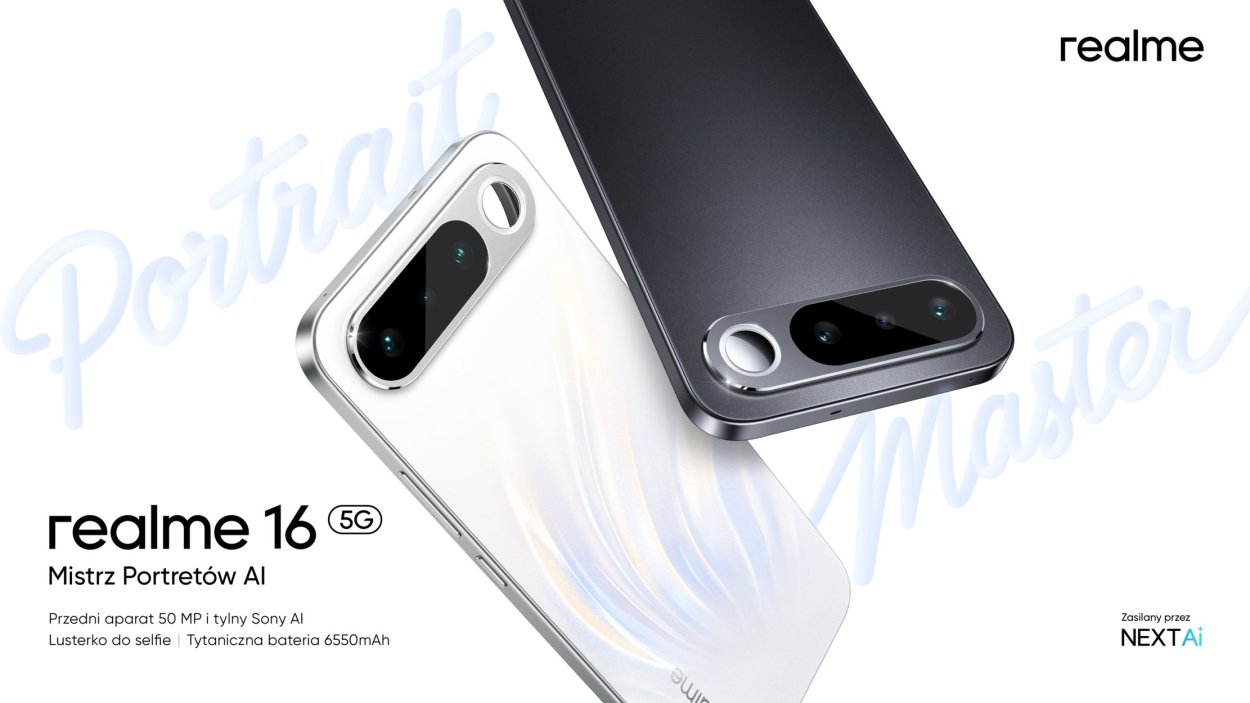 realme 16 5G â€“ inteligentny mistrz portretÃ³w AI juÅ¼ w Polsce!