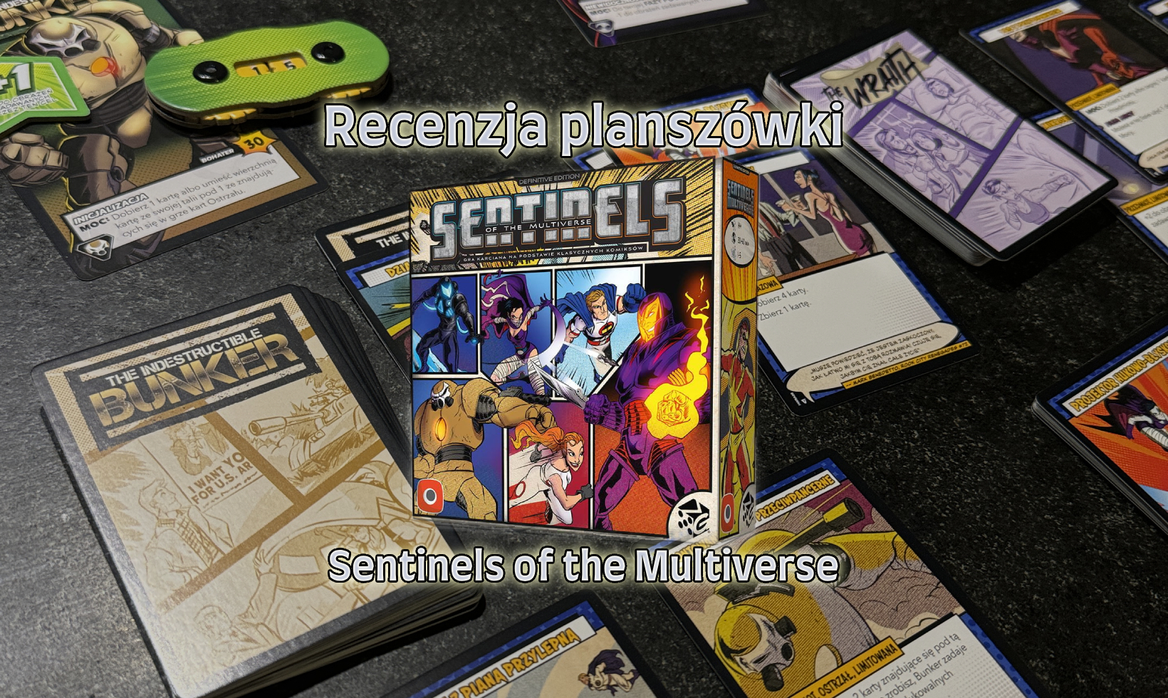 Recenzja planszówki: Sentinels of the Multiverse