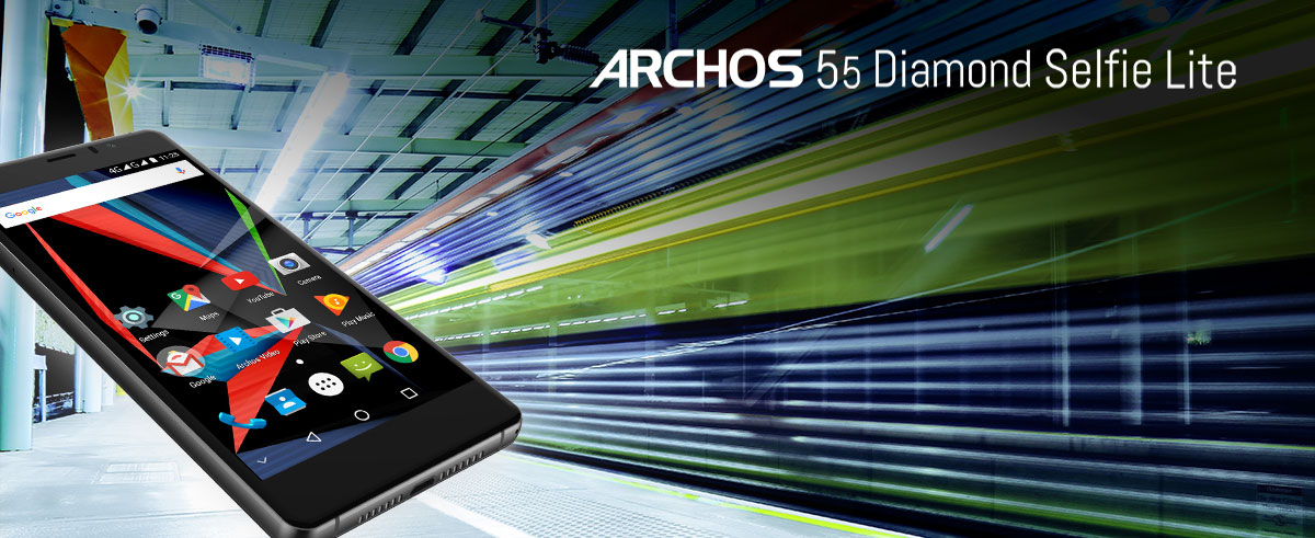 Recenzja smartfona - ARCHOS 55 Diamond Selfie