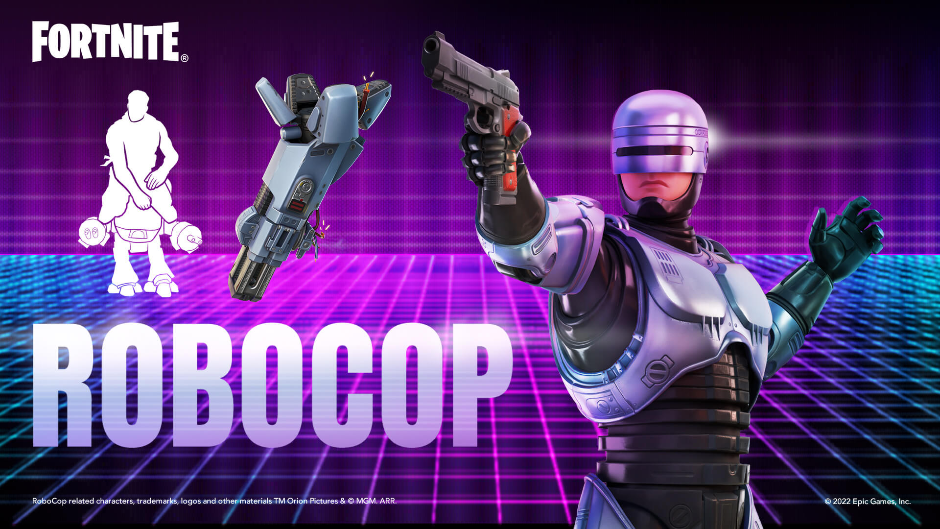 RoboCop dostępny w sklepie Fortnite! Co zakupimy prócz samego skina bohatera?