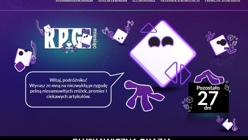 RPG-owe promocje rywalizują o klienta z wyprzedażą w związku z 15-leciem 505 Games na GOG-u!