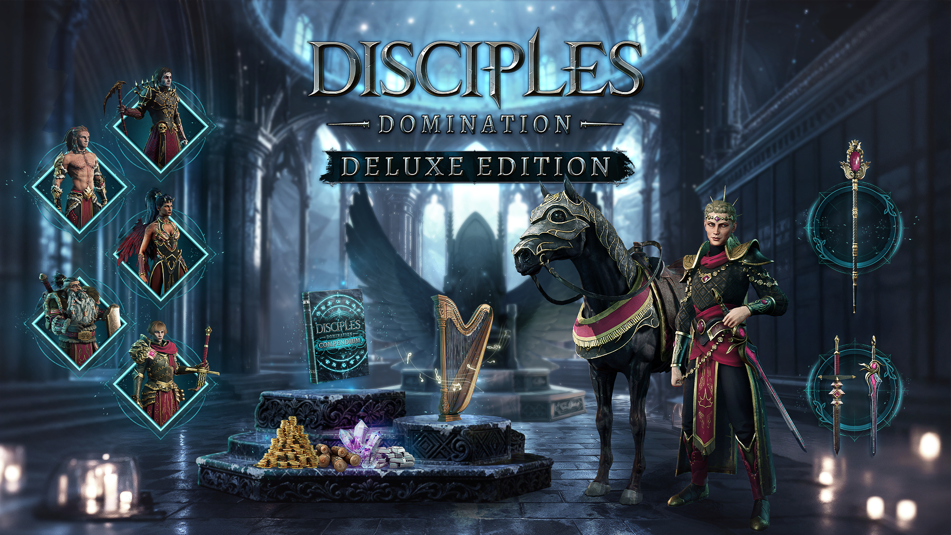 Ruszyły przedsprzedaże Disciples: Domination z wczesnym dostępem
