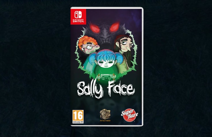 Sally Face w specjalnej kolekcjonerskiej wersji pudełkowej na konsolę Nintendo Switch