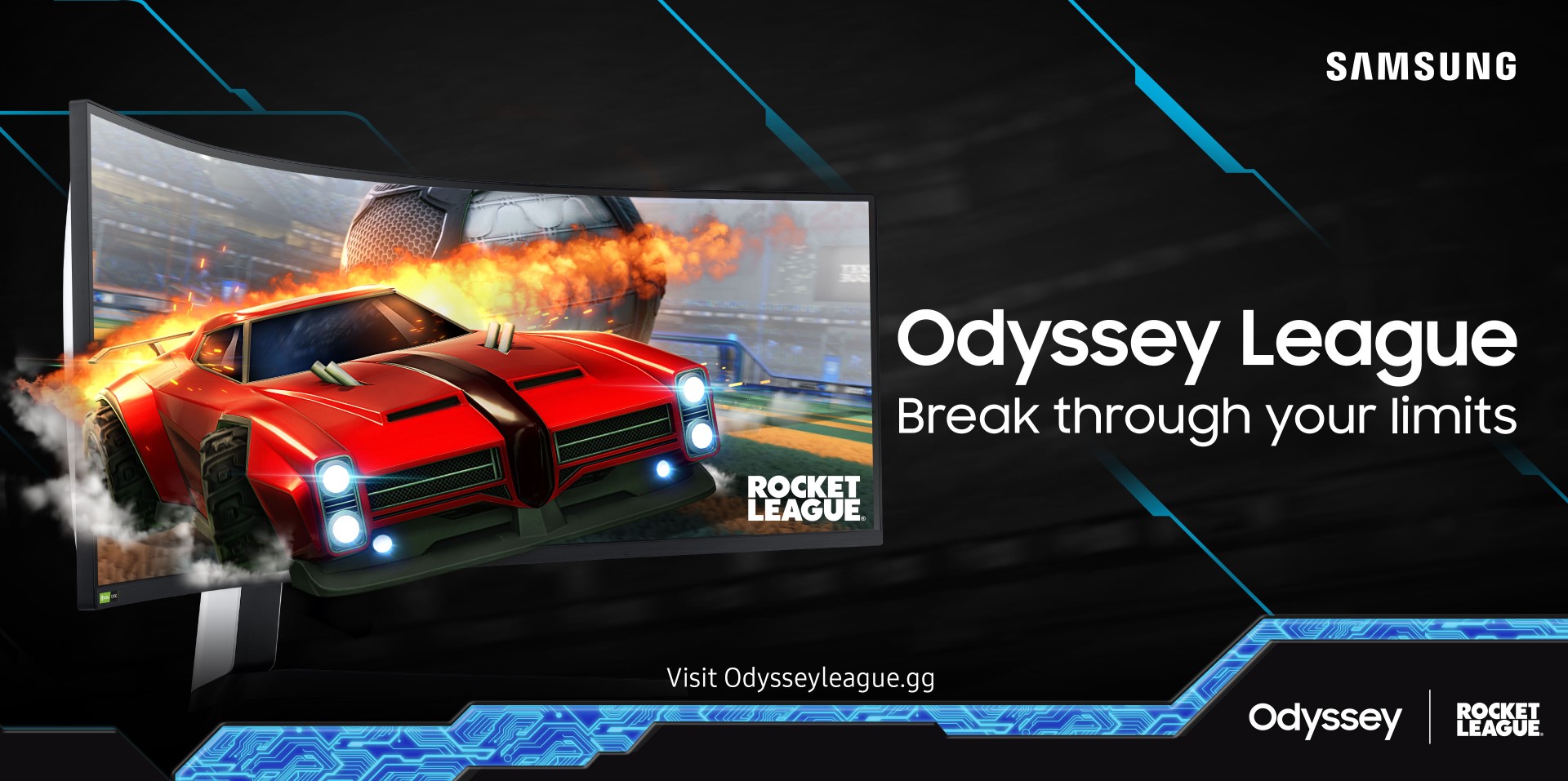 Samsung Odyssey League powraca poprzez Rocket League!