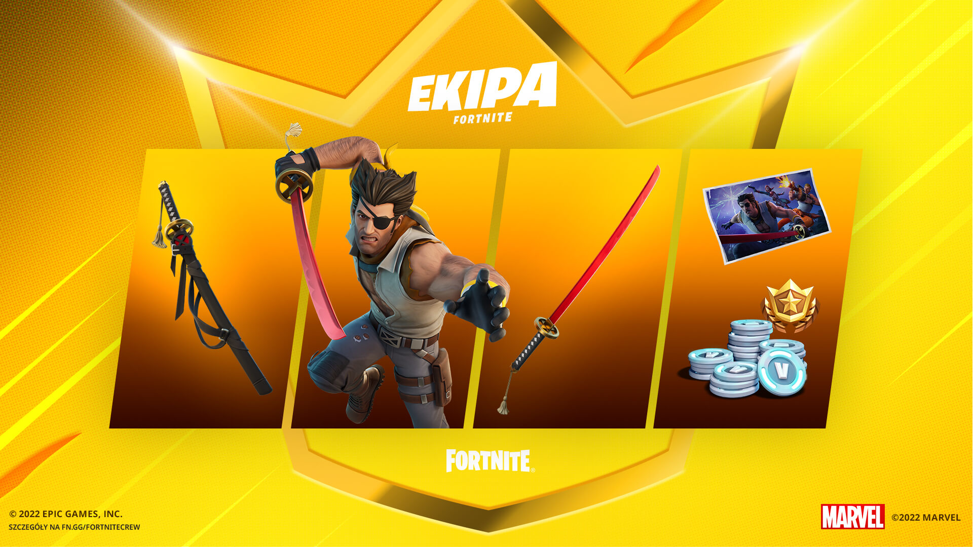 Sierpniowa Ekipaka dostępna w Fortnite! Co tym razem znajdziemy w abonamencie?