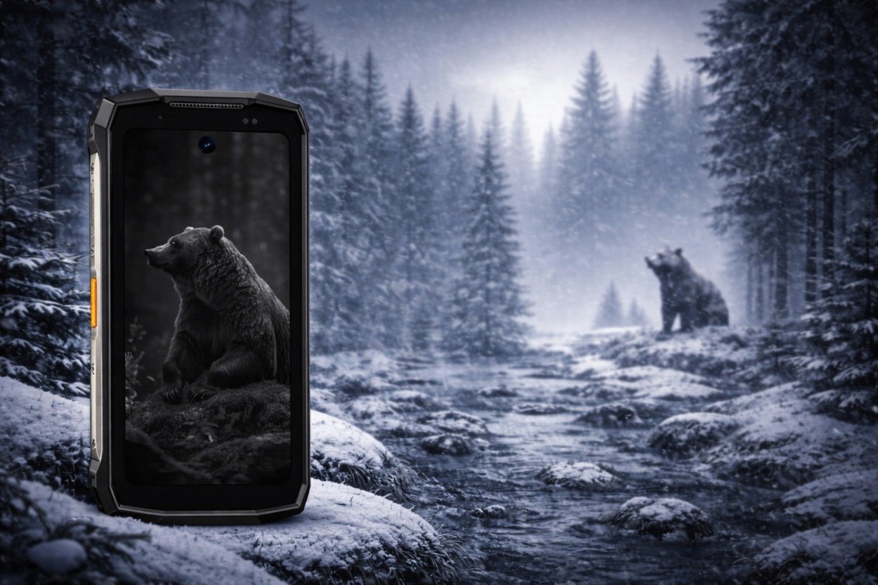 Smartfony Ulefone radzą sobie w ekstremalnym mrozie i ciemnościach