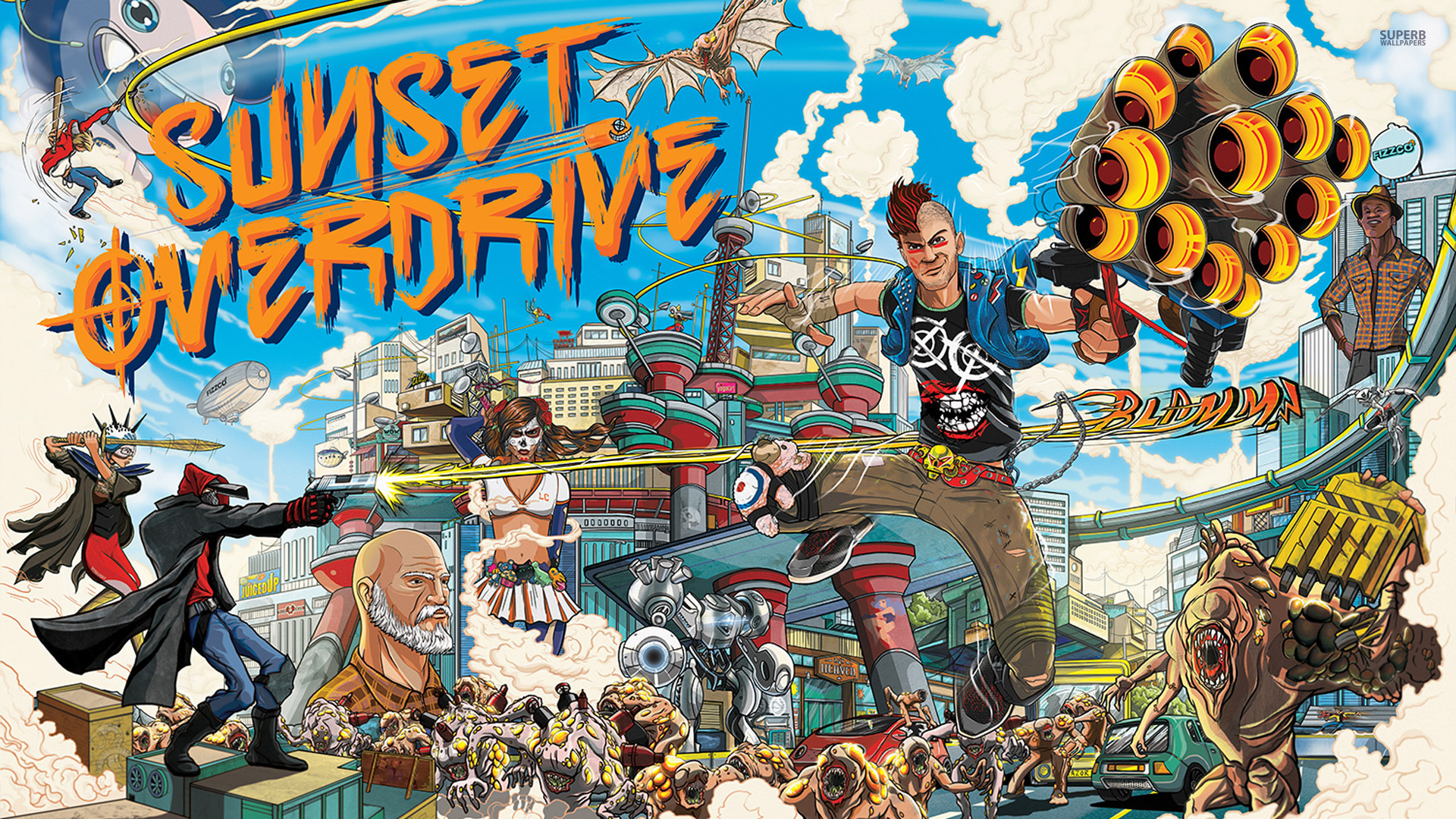 Sunset Overdrive niebawem na PC? Nowe plotki i wieści z sieci!