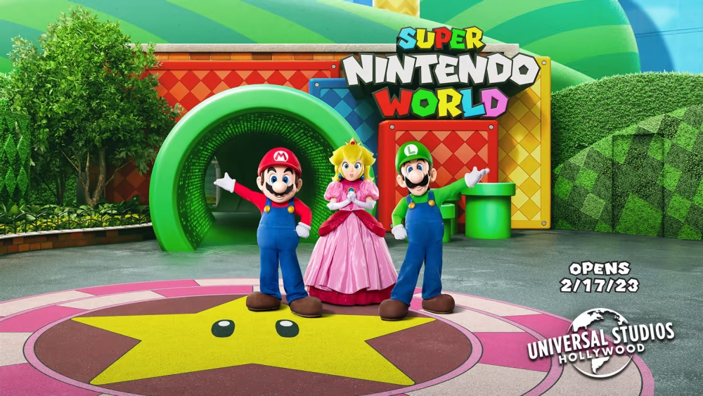 Super Nintendo World zostanie otwarty w lutym 2023 roku! Ujawniono już pierwsze atrakcje dla gości