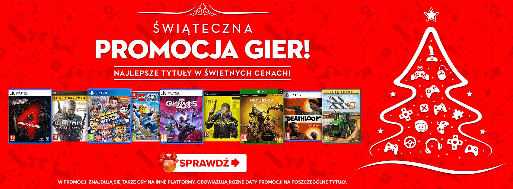 Świąteczna Promocja gier 2021 - Pakiety zniżek na hity minionych miesięcy!