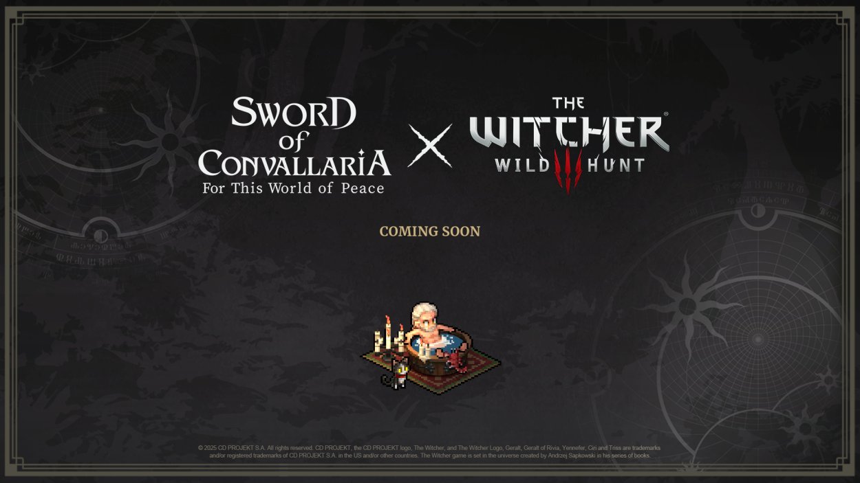Sword of Convallaria i The Witcher 3: Wild Hunt łączą siły w nowej współpracy