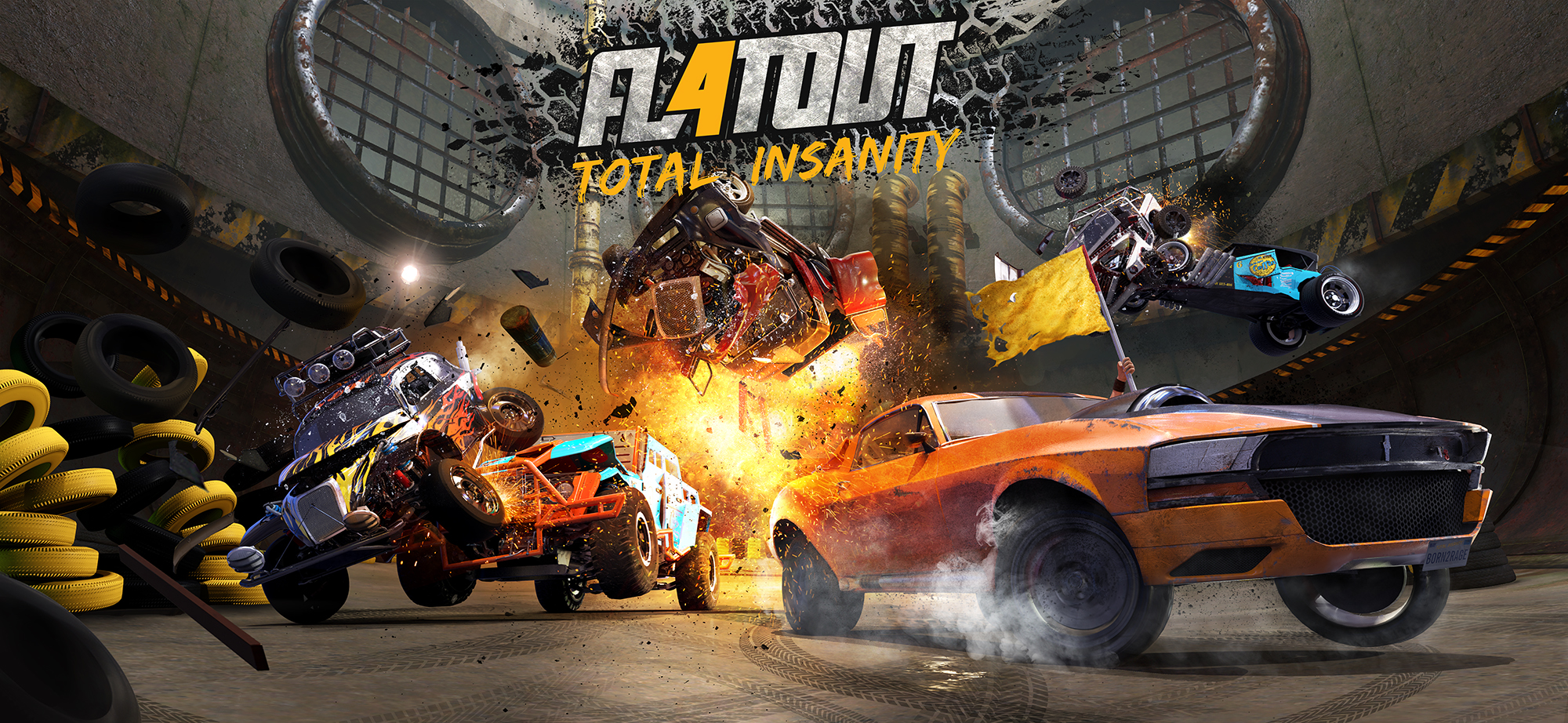 Szalone FlatOut 4: Total Insanity otrzymało zupełnie nowy zwiastun