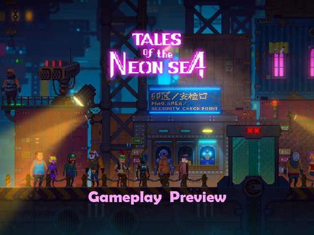 Tales of the Neon Sea na zwiastunie prezentującym rozgrywkę