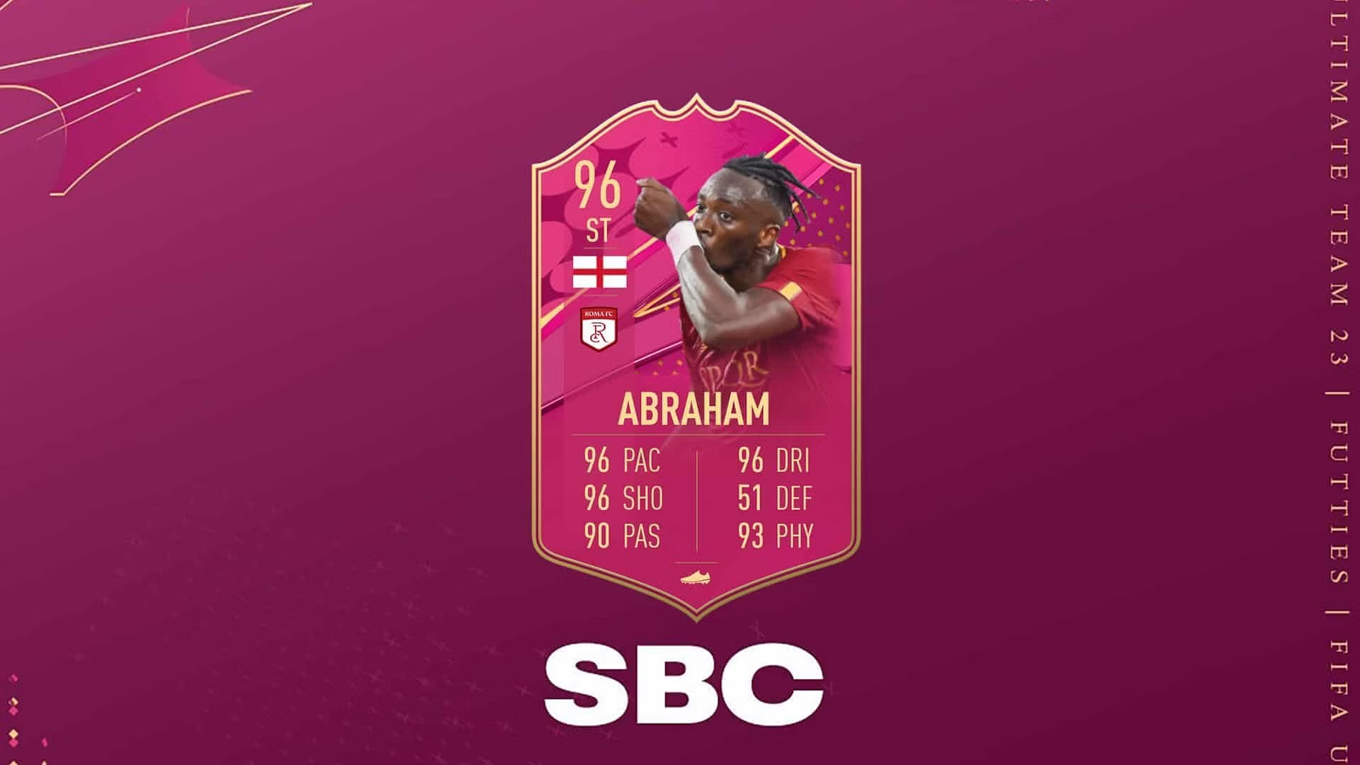 Tammy Abraham dostępny jest do ukończenia w wersji FUTTIES w FIFA 23 Ultimate Team!