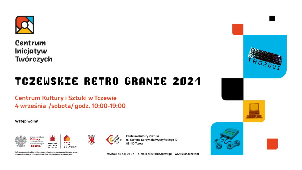 Tczewskie Retro Granie 2021 wystartuje już jutro! Fani retro grania mogą udanie rozpocząć wrzesień!