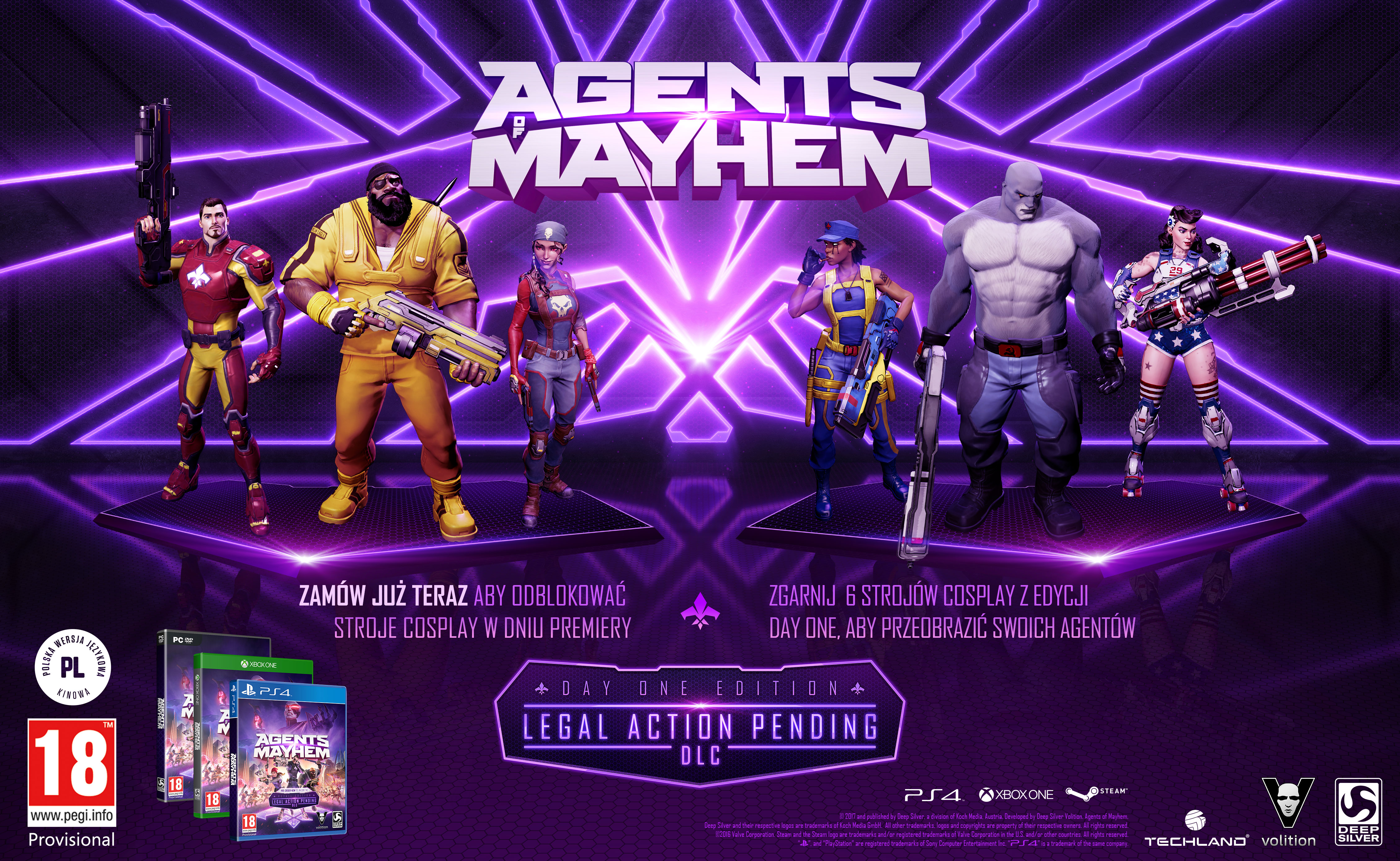 Techland wyda u nas Agents of Mayhem, debiut już w sierpniu