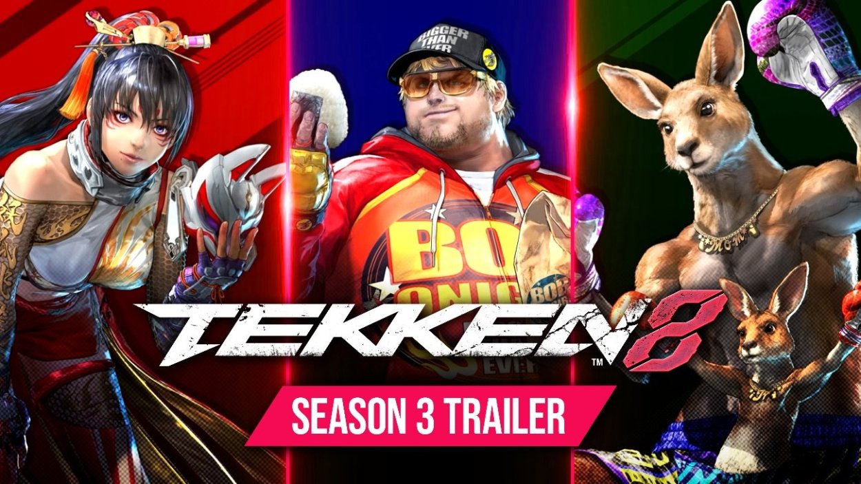 TEKKEN 8: Trzeci sezon z Kunimitsu, Bobem i Rogerem Jr.